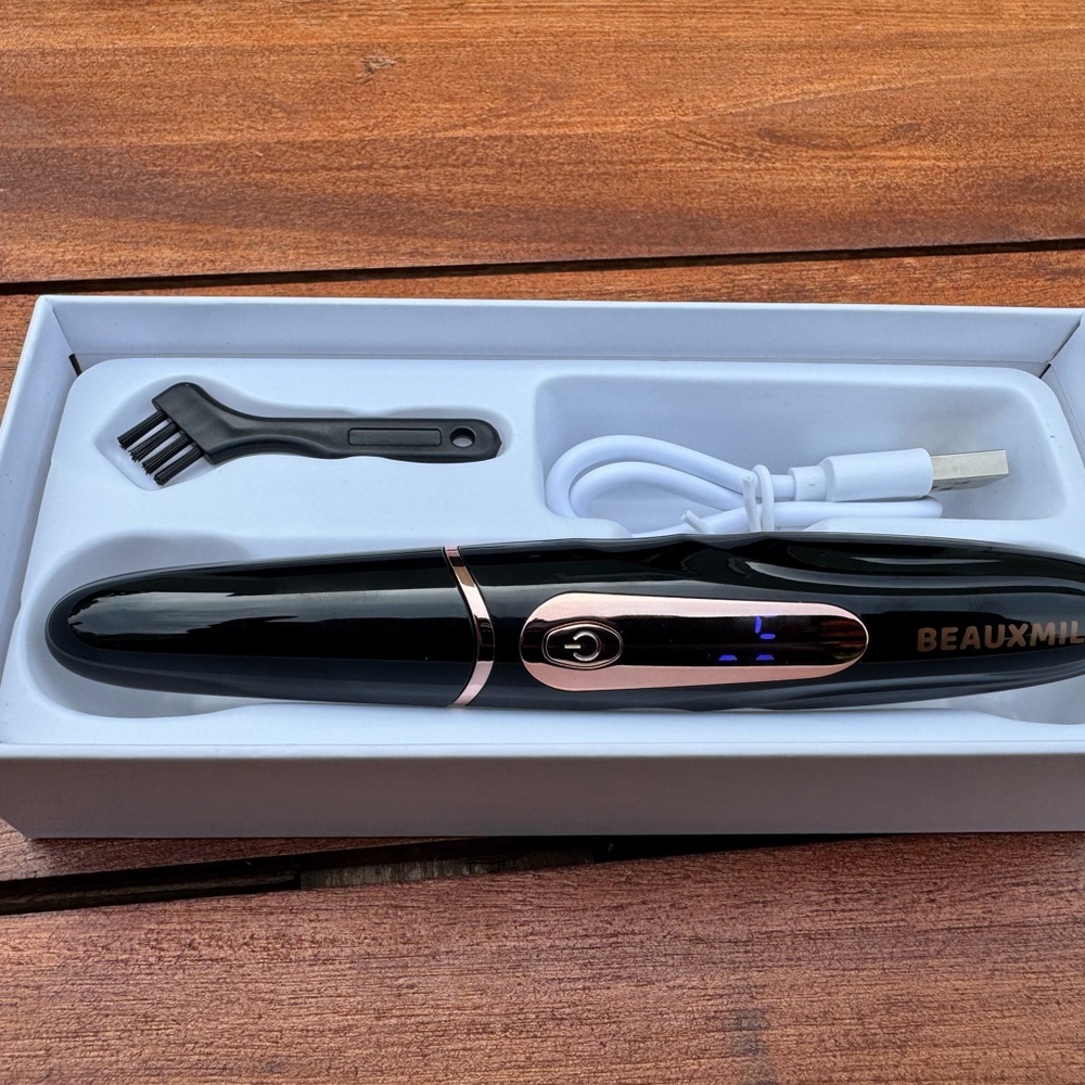 Heated Eyelash Curler, Rechargeable Electric Eyelash Curler Type C